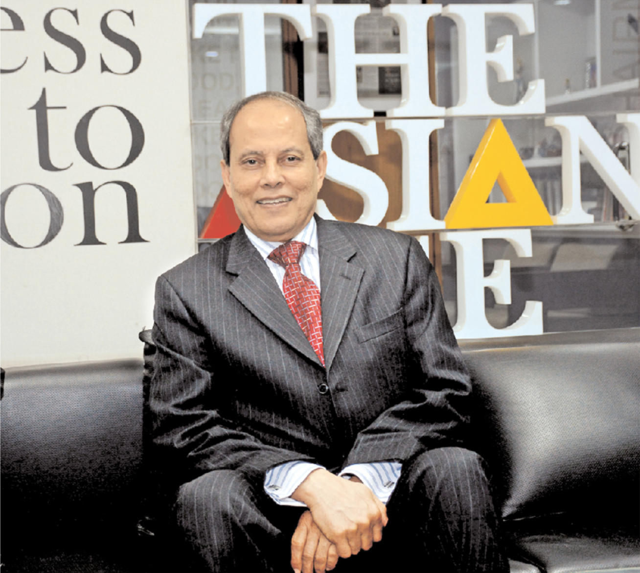 Saifur Rahman at the Asian Age Daily Magazine